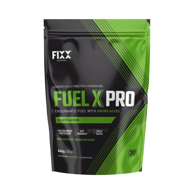 FIXXNutritionFuelXProDrinkMixSmallBag840g Pear