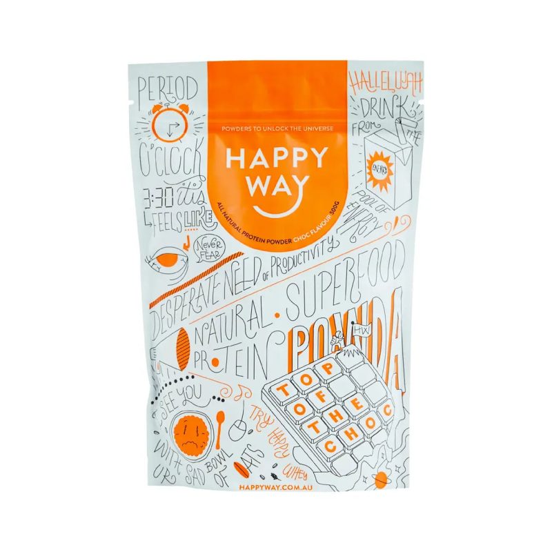 Happy Way Whey Protein Powder Chocolate 1kg