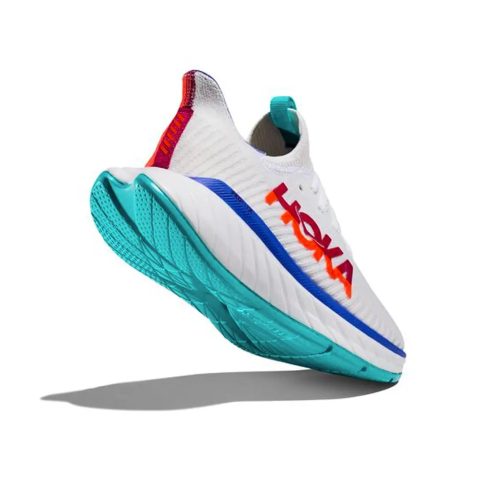 HokaCarbonX3 White Flame 5