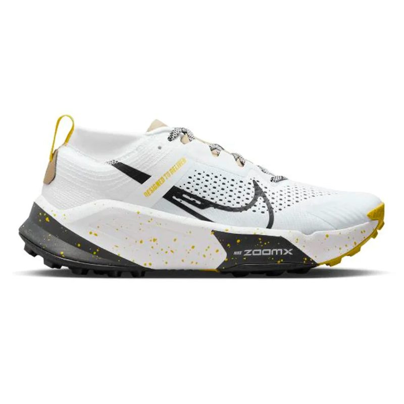 Men sNikeZoomXZegama White Black VividSulfur