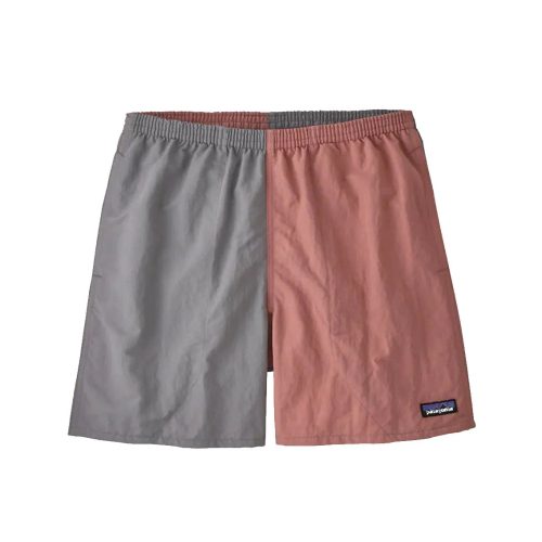 Men sPatagoniaBaggiesShorts5Inch Harlequin SunfadePink 1