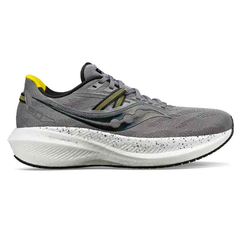 Mens Saucony Triumph 20 Gravel Sulphur 1