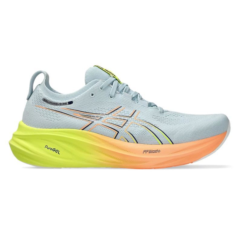 MensASICSGel Nimbus26Paris CoolGrey SafetyYellow 1