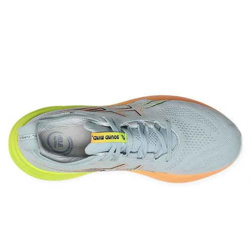 MensASICSGel Nimbus26Paris CoolGrey SafetyYellow 2