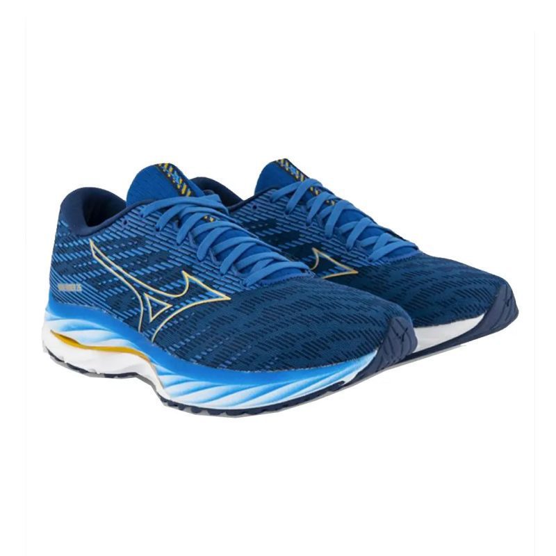 MensMizunoWaveRider26 SnorkelBlue MPGold EstateBlue3