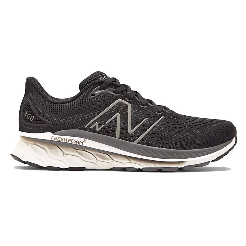 MensNewBalanceFreshFoamX860v13 Black White