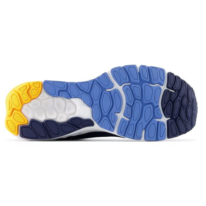 MensNewBalanceFreshFoamX880v13 Navy HeritageBlue HotMarigold 4