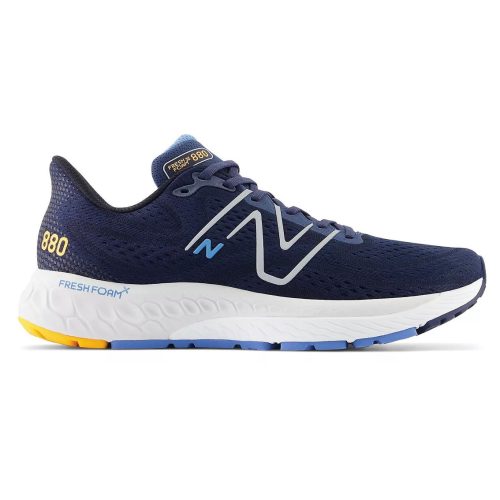 MensNewBalanceFreshFoamX880v13 Navy HeritageBlue HotMarigold