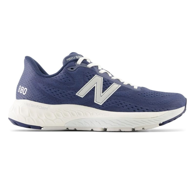 MensNewBalanceFreshFoamX880v13 Navy White