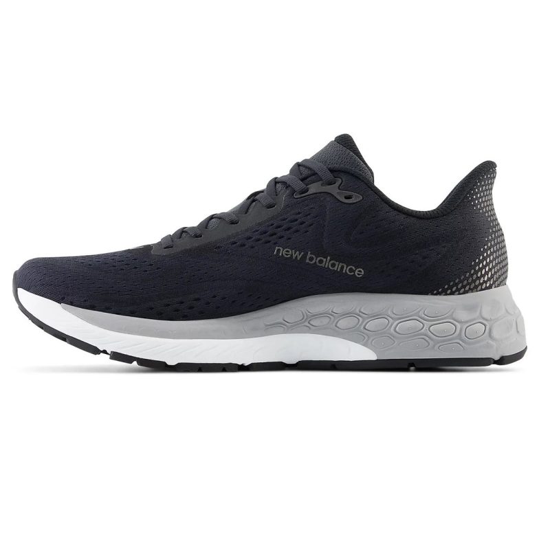 MensNewBalanceFreshFoamX880v13 Phantom BlackMetallic White 3