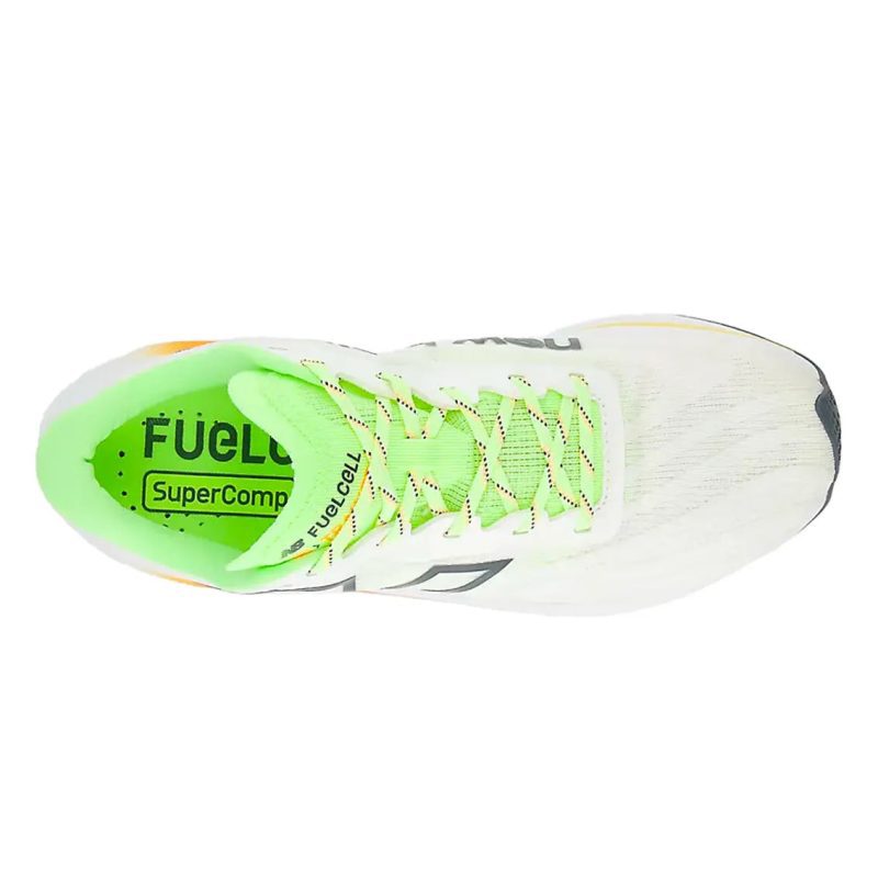 MensNewBalanceFuelcellSupercompTrainerv2 BleachedLimeGlo HotMango 2