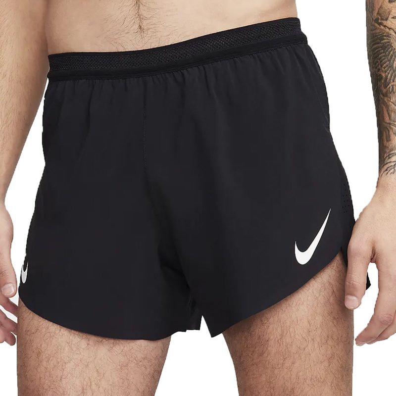 MensNikeAeroSwiftDri FITADV4InchBrief LinedRunningShorts Black 68388f2e e759 4873 a389 5851976881c0