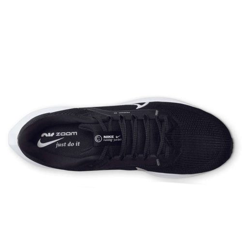 MensNikeAirZoomPegasus40 Black White 2