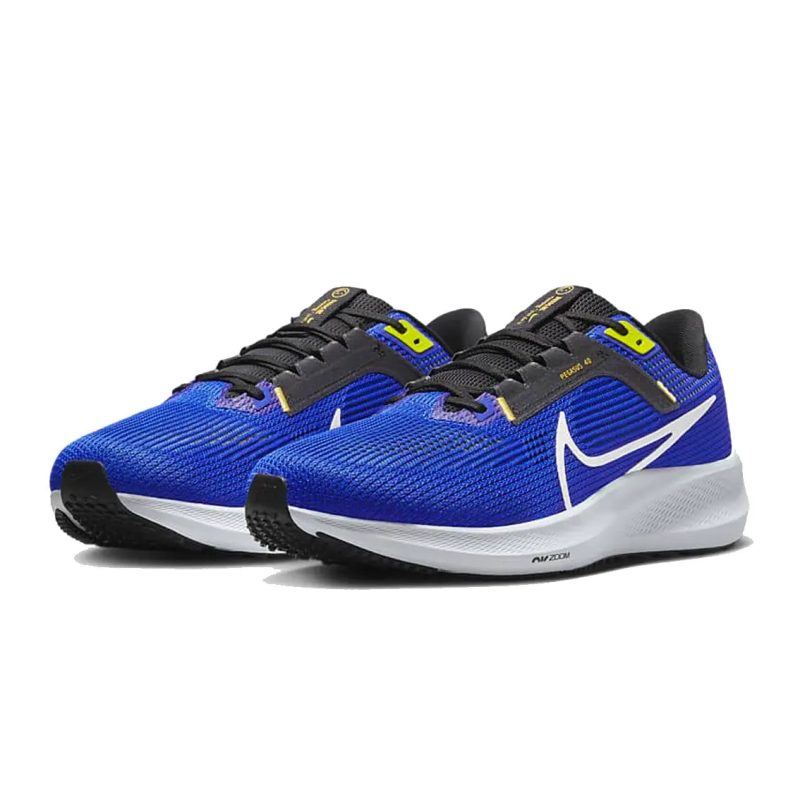 MensNikeAirZoomPegasus40 Wide RacerBlue White Black 3