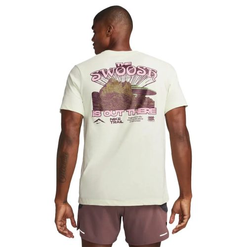 MensNikeDri FITTrailShirt LightBone2