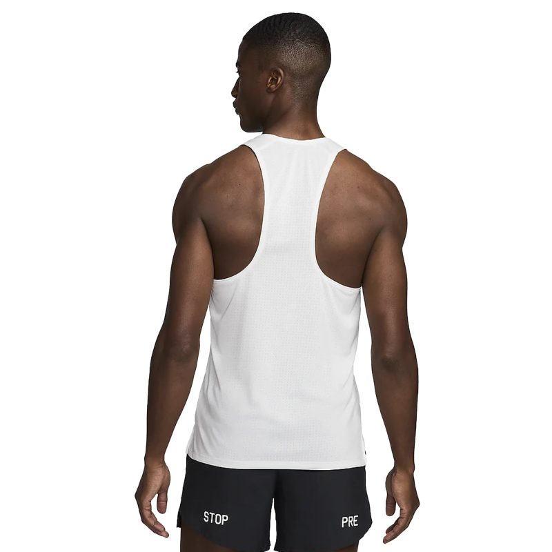 MensNikeRunEnergyFastSinglet White 2