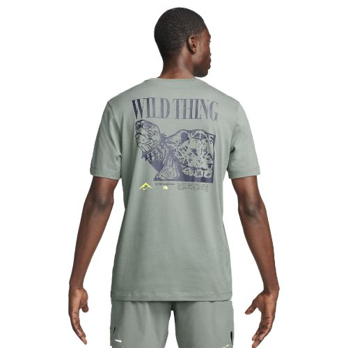 MensNikeTrailDriFitOutdoorTee DarkStucco 2