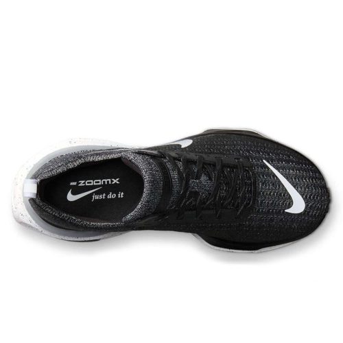 MensNikeZoomXInvincibleRunFlyKnit3 Black White Oreo 2