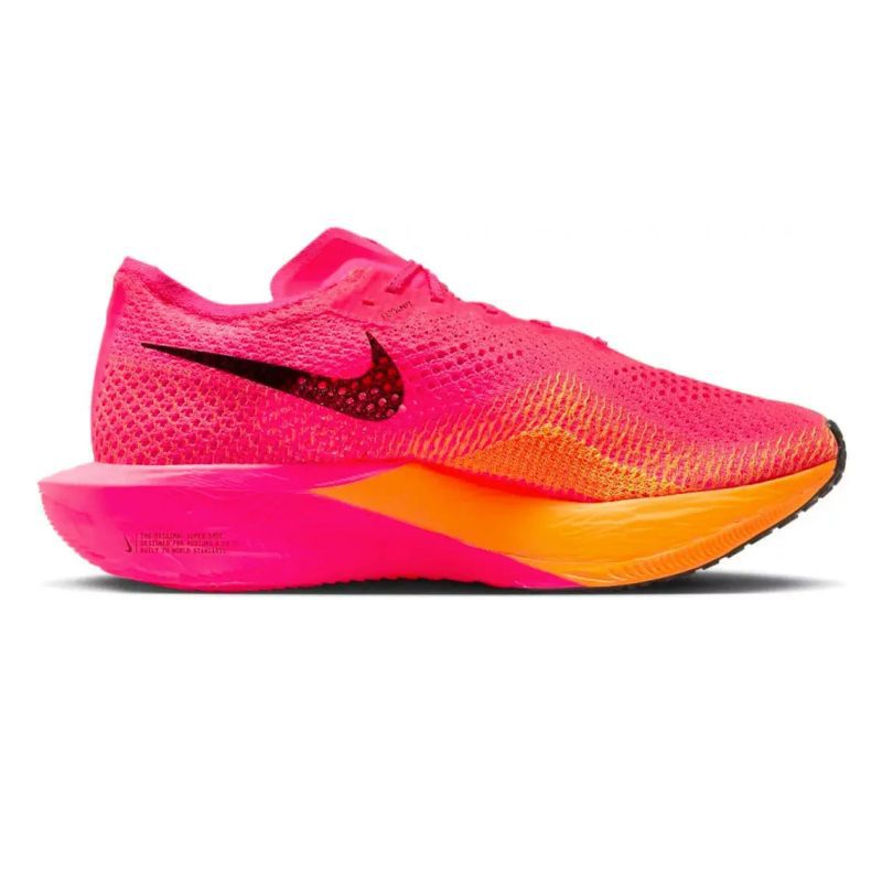 MensNikeZoomXVaporflyNext 3 HyperPink Black LaserOrange 3