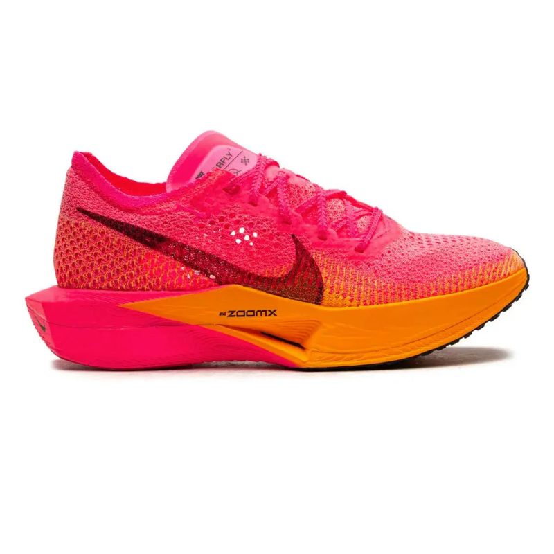 MensNikeZoomXVaporflyNext 3 HyperPink Black LaserOrange