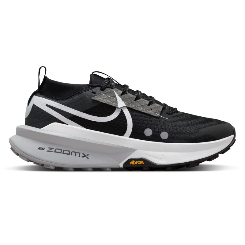 MensNikeZoomXZegama2 Black White WolfGrey