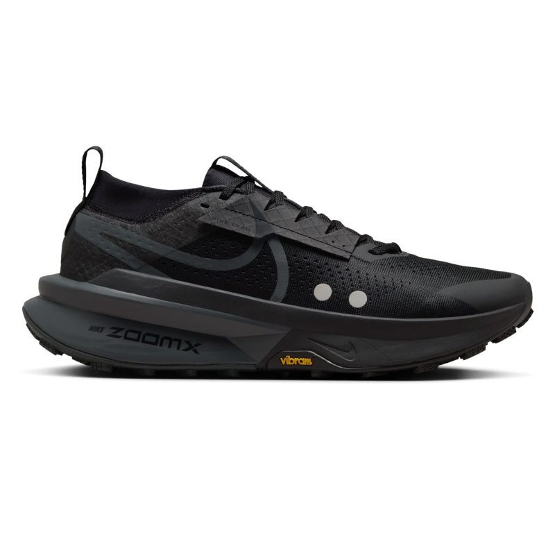 MensNikeZoomXZegamaTrail2 Black Anthracite MTLCPlatinum