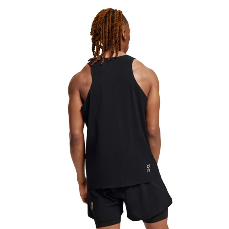 MensONRunningPaceTank Black 2