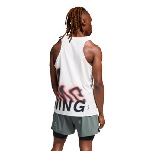 MensONRunningPaceTank UndyedWhite 2