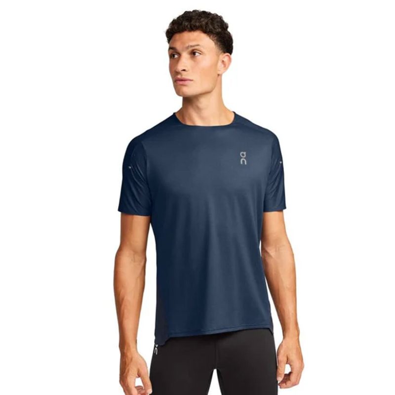 MensOnRunningPerformance T Denim Navy 1