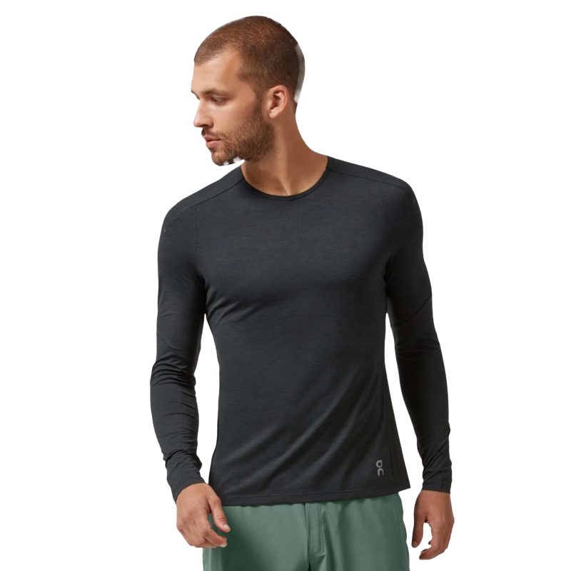 MensOnRunningPerformanceLong T Black