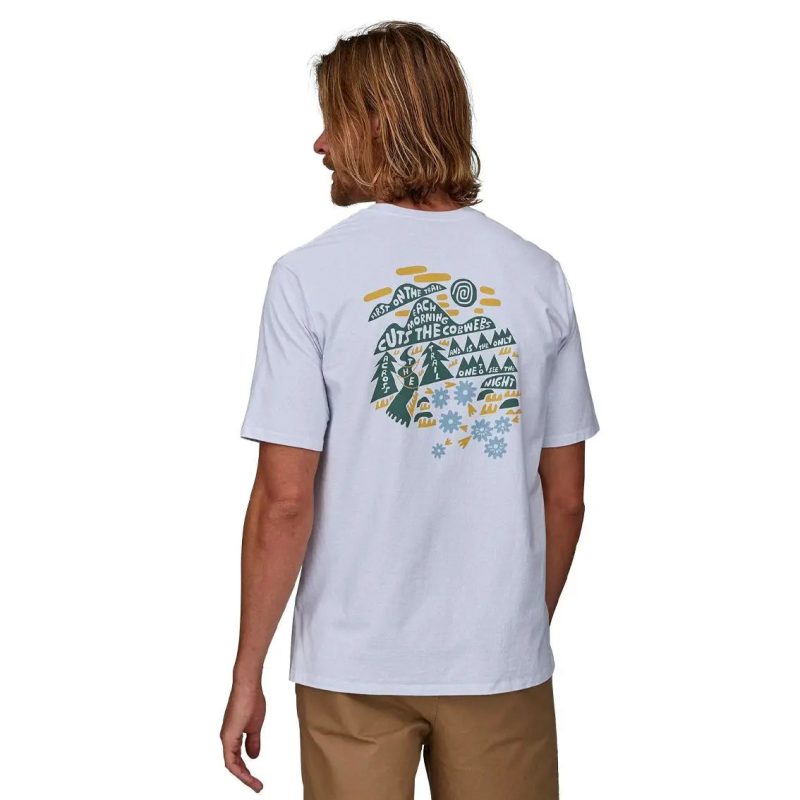 MensPatagoniaAcrossTheTrailResponsibili Tee White3