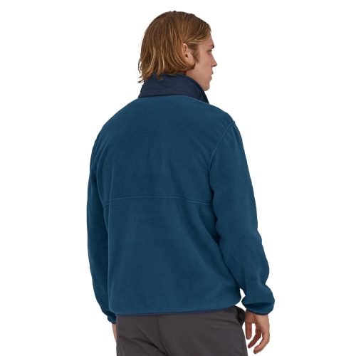 MensPatagoniaMicrodiniHalf ZipFleecePullover TidalBlue 3