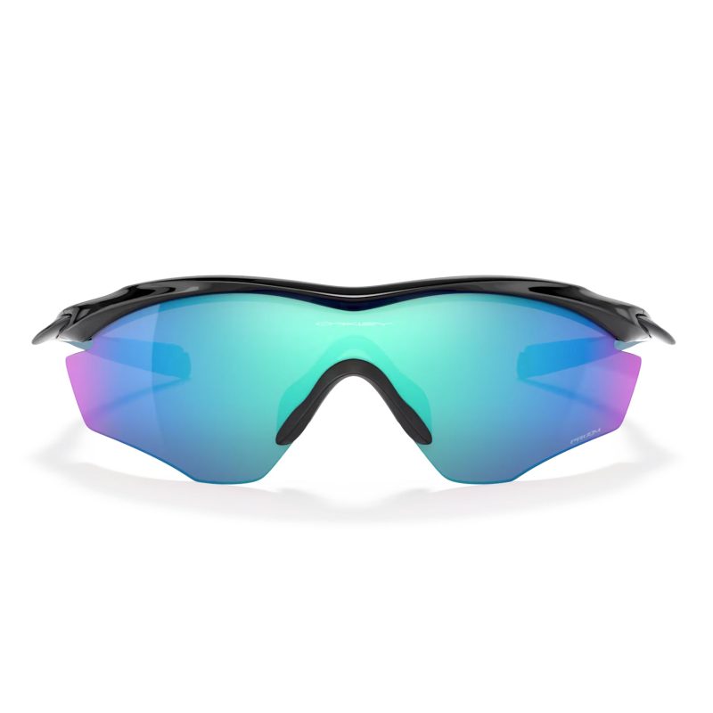 OakleyM2FrameXLRunningSunglasses PolishedBlack PrizmSapphire 2