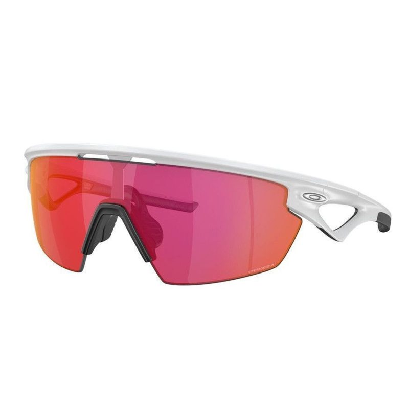 OakleySphaeraRunningSunglasses MatteWhite PrizmField 1