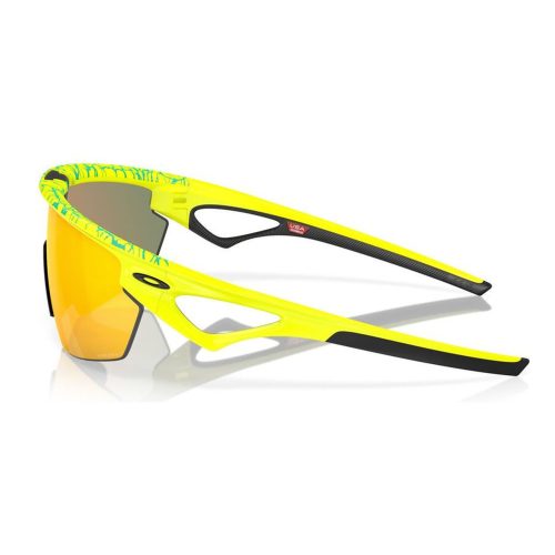 OakleySphaeraRunningSunglasses MatteYellow PrizmRubyMirror 3