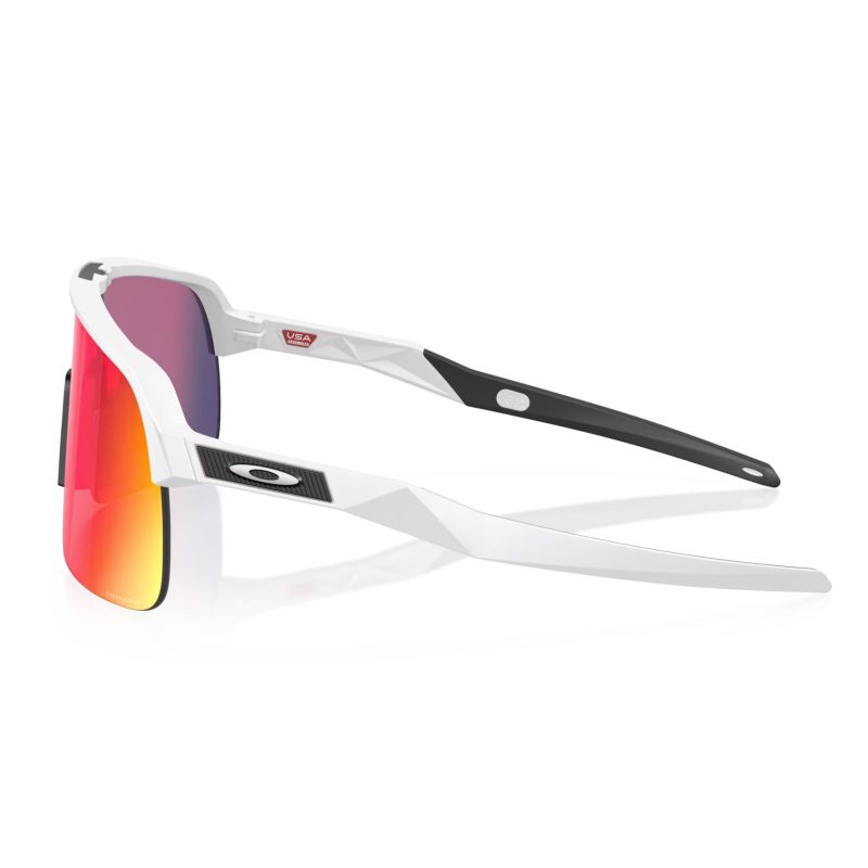 OakleySutroLiteRunningSunglasses MatteWhite PrizmRoad 2