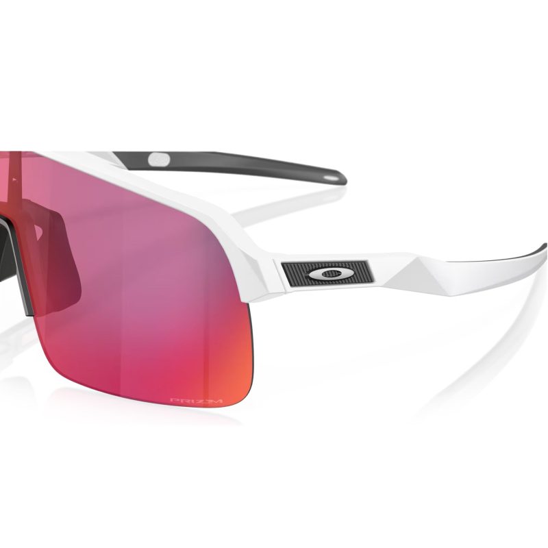 OakleySutroLiteRunningSunglasses MatteWhite PrizmRoad 3