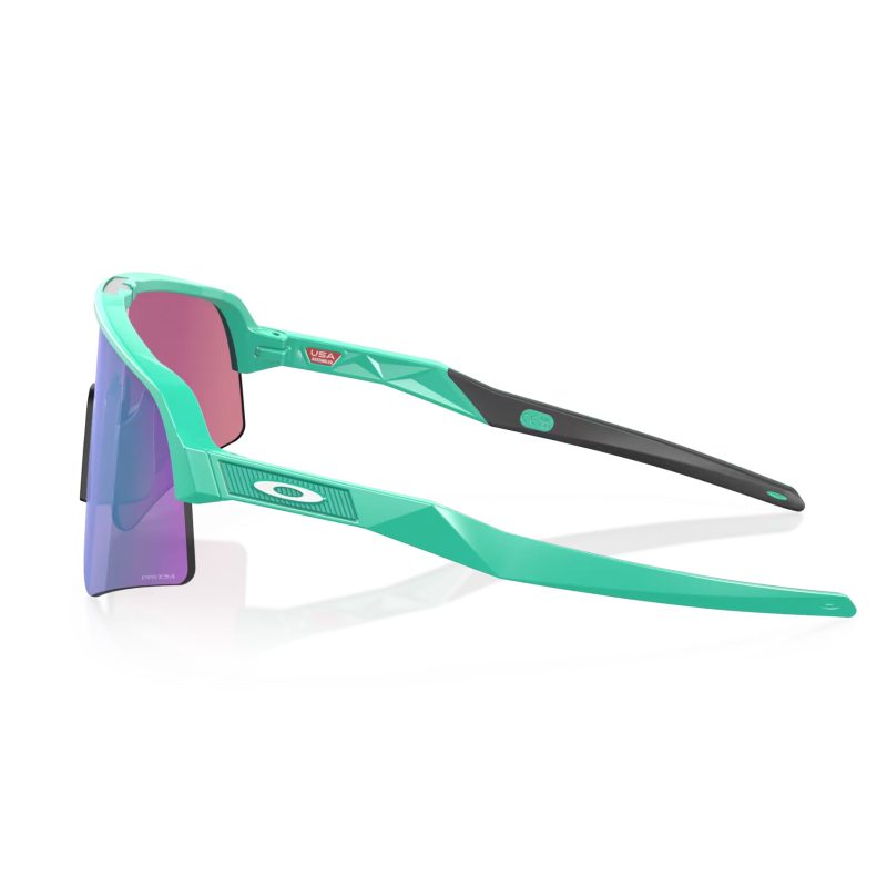 OakleySutroLiteSweepRunningSunglasses MatteCeleste PrizmRoadJade 2