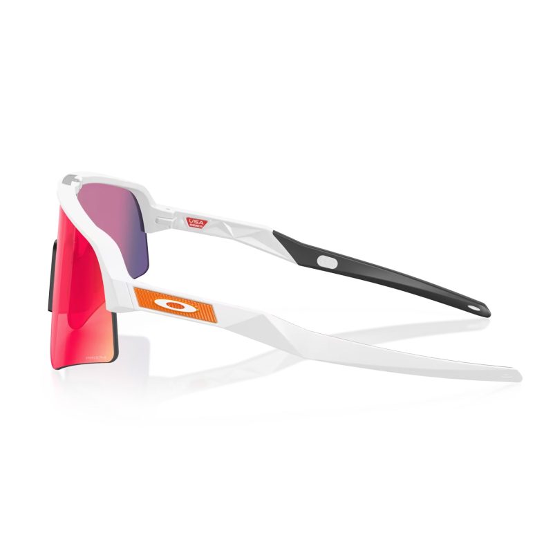 OakleySutroLiteSweepRunningSunglasses MatteWhite PrizmRoad 2