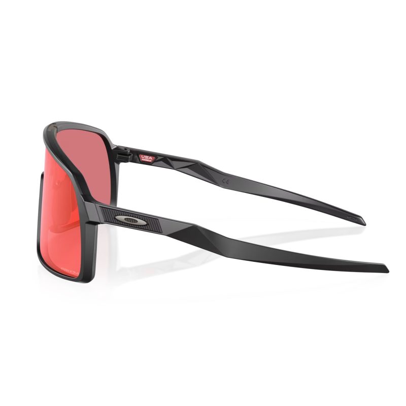 OakleySutroRunningSunglasses MatteBlack PrizmTrailTorch 2