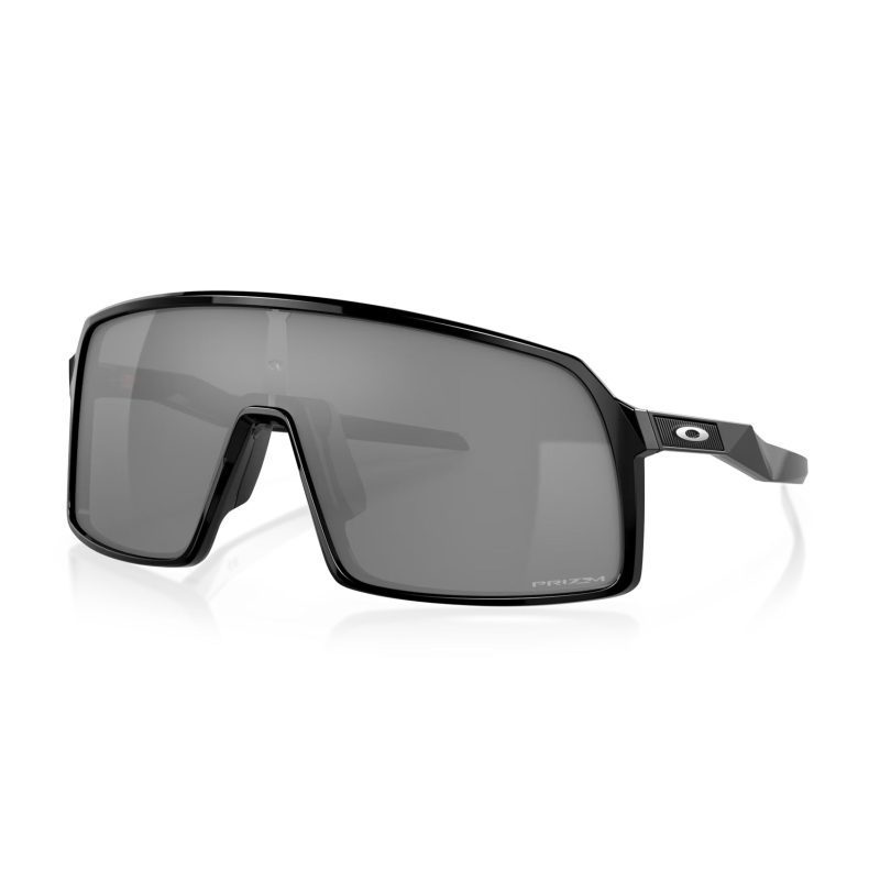 OakleySutroRunningSunglasses PolishedBlack PrizmBlack