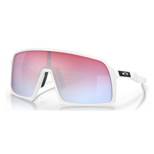 OakleySutroRunningSunglasses PolishedWhite PrizmSnowSapphire