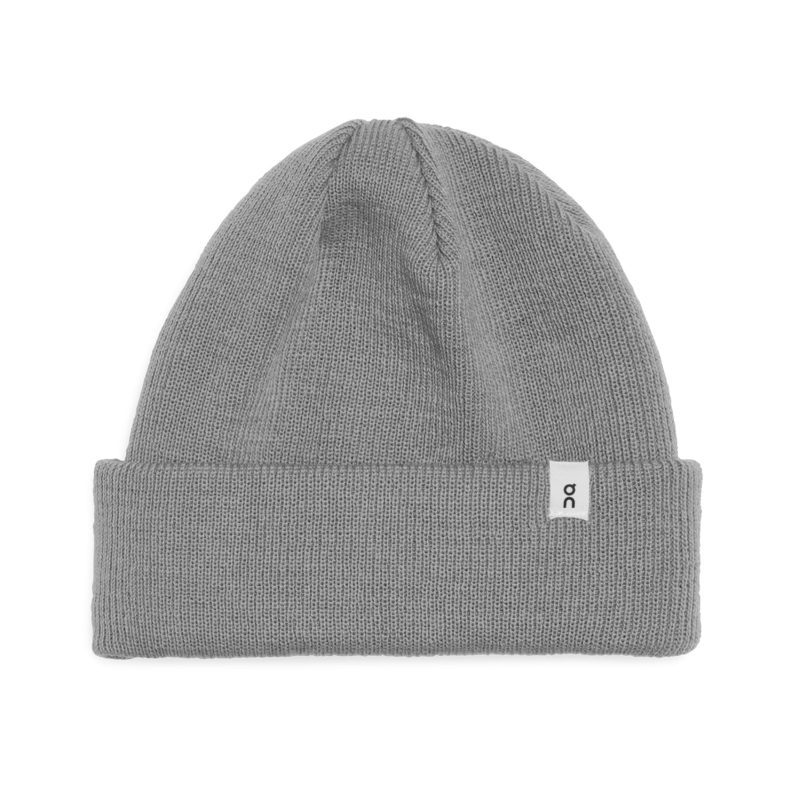 OnRunningMerinoBeanie Grey 2