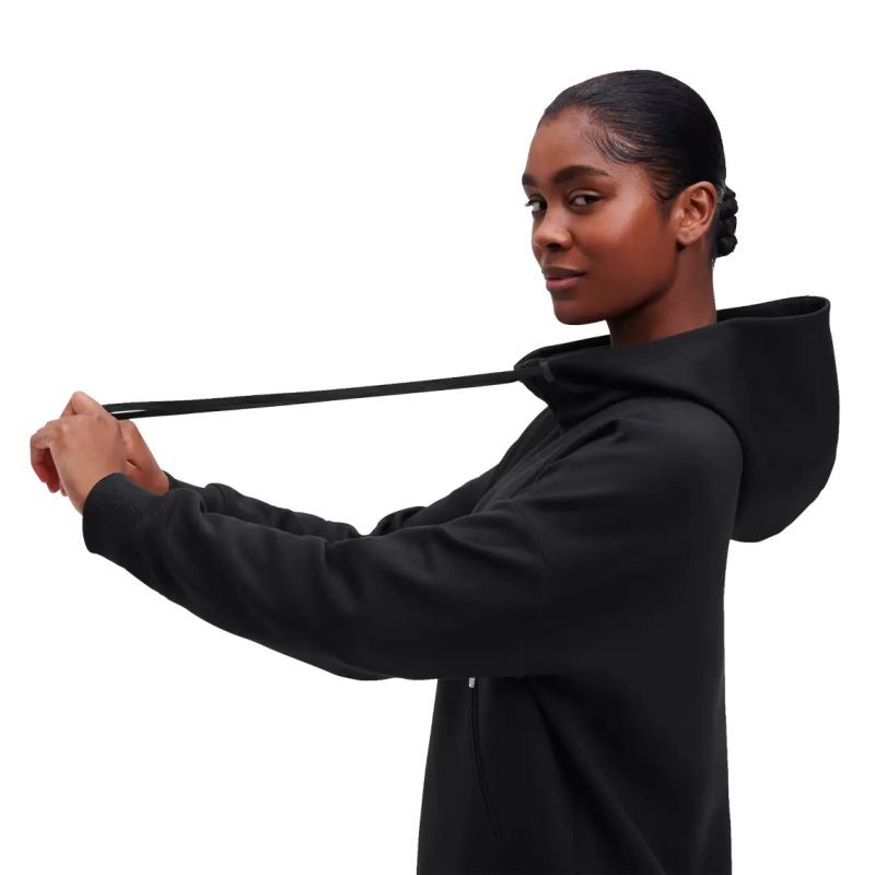 OnRunningZippedHoodie Black4