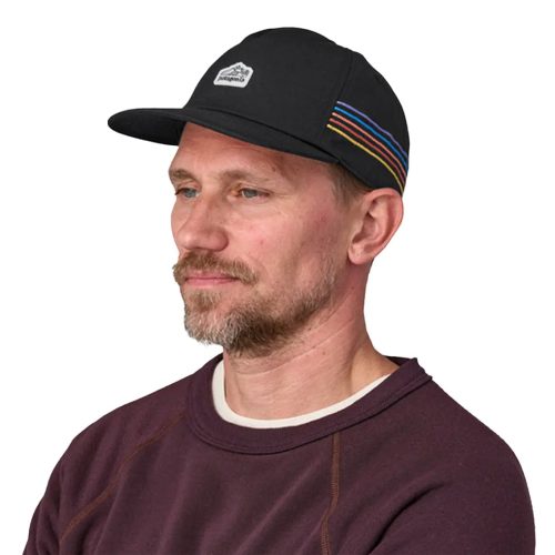 PatagoniaLineLogoRidgeStripeFunfarerCap Black 2