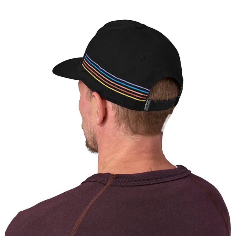 PatagoniaLineLogoRidgeStripeFunfarerCap Black 3