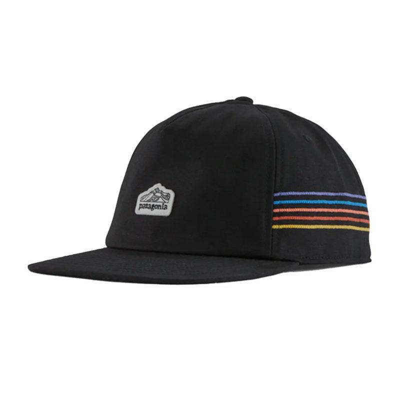 PatagoniaLineLogoRidgeStripeFunfarerCap Black