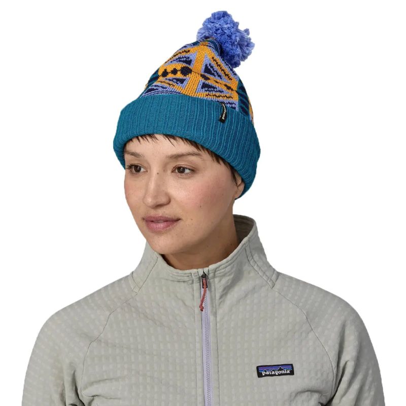 PatagoniaPowderTownBeanie SnowBeam PalePeriwinkle 2