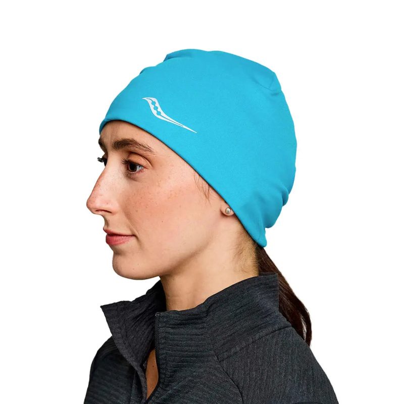 SauconySolsticeBeanie Blue