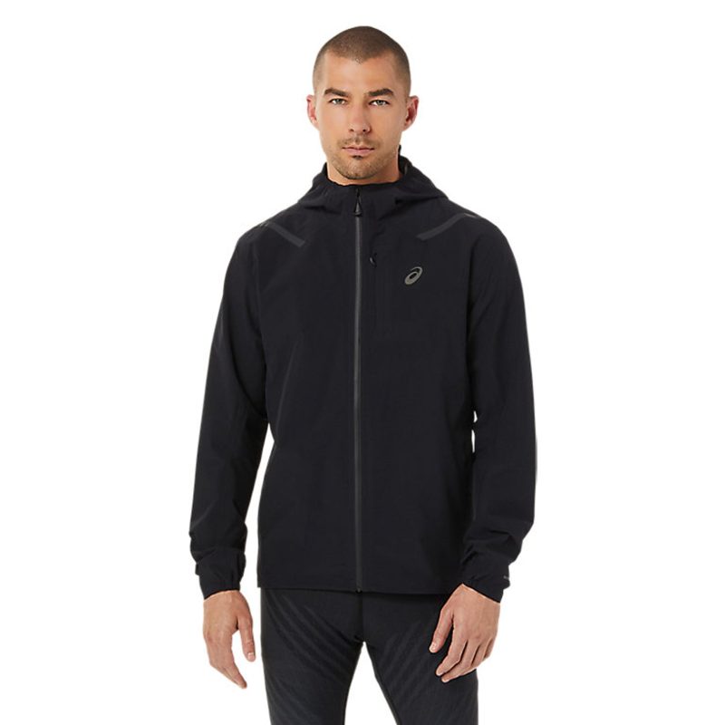 UnisexASICSAccelerateWaterproof2.0Jacket Black